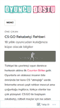 Mobile Screenshot of oyuncudostu.org